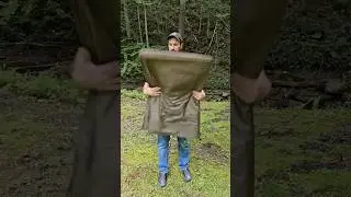 Quick and easy way to fold a tarp