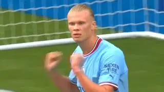 Erling Haaland Official Debut for Manchester City 30/07/2022