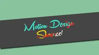 Motion Graphics Showreel 2K17