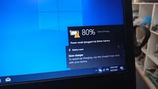 How to Fix Lenovo Laptop Slow charger Type-C Charger problem slow charger warning