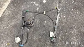 HOW TO #12 Replacing Volkswagen Golf 3/Vento manual Window Regulator Lifter