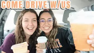 Letting Starbucks Barista Choose My Fall Drinks // Come Drive With Us!