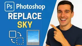 How to Replace the Sky in Photoshop (EASY METHOD)