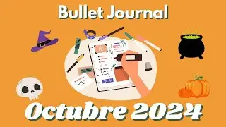 BULLET JOURNAL OCTUBRE 2024 en TWITCH | Christine Hug
