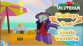 Shelley Snel Shells Quest Walkthrough Vesteria 2022! Where To Find all Snel Shells In Vesteria!