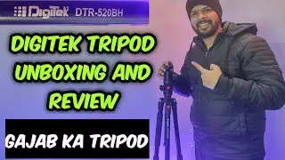Digitek DTR-520BH Tripod Unboxing and Review | Gajab Ka Tripod