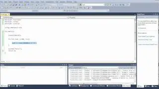 Microsoft Visual Studio C++ Tutorial 28 (Random Numbers), HD