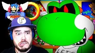 YOSHI DOESN'T WANT ME TO SURVIVE THE NIGHT!! | Five Nights at Sonic's: Maniac Mania (Part 6)