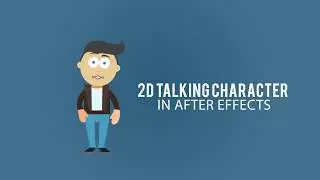 2D Cartoon Talking Character | Free After Effects Template Project