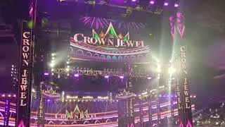 WWE Crown Jewel 2024 Stage Reveal