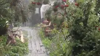 Гроза с градом