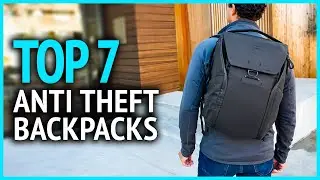 Best Anti Theft Backpacks 2023 | Top 7 Best Anti-Theft Backpacks On Amazon