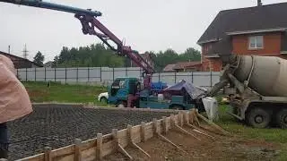 Элита Красноярск Бетононасоос в работе