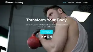 How to Create a Website Landing Page Using HTML and CSS | Step-by-Step Tutorial for Beginners