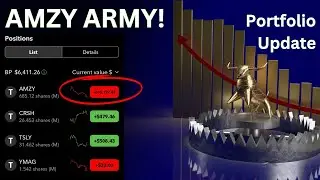 AMZY ETF - Bloody Portfolio Update - TSLY Sandwich - Fidelity Brokerage - #amzyarmy