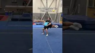 This partner challenge was so fun 😂 #gymnastics #gymnast #olympics #olympic #sports #ncaa #fail #d1