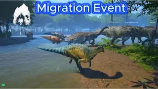 The Isle Legacy: Maiasaura Migration Event on New Dawn Server