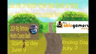 2024 Big Birthday Month Charity Bash Announcement Trailer