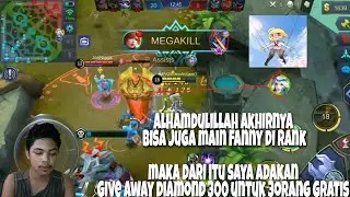 Tips Game Play Fanny,1vs2 Saber Dan Alpha Solo Line,giveaway 2000diamond di 1k Subcribe #daengtips