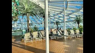 QUANTUM OF THE SEAS -SOLARIUM pool . a nice day and reelax  luxury