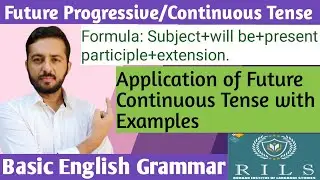 Future Progressive\Continuous Tense | Future Continuous Tense | RILS The Lingua Expert