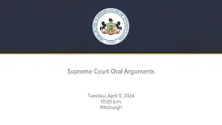 Supreme Court Oral Arguments - April 9, 2024
