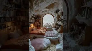 Quarto dos Sonhos #quartodossonhos #cavernas #quartodeleitura #aconchegante #descanso #fyp #foryou