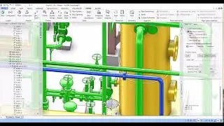 Aveva e3d tutorial pipe splitting in E3D | Pipe splitting in E3D