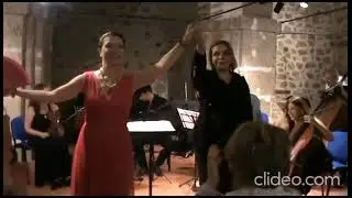 Bellini cavatina di Norma,ElizavetaZapolskikh soprano, orchestra d'Abruzzo, Maria Romanova direttore