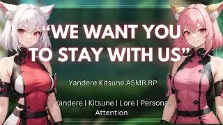 ASMR || Yandere Kitsune Sisters Won’t Let You Go ft. @Lune_VA  [Collab] [Yandere] [Kitsune] [Pinned]