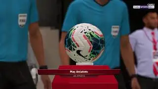 FIFA 19 Animasyonlu Reklam Panosu SÜPER LİG FB-GS HS EDİTİON 19