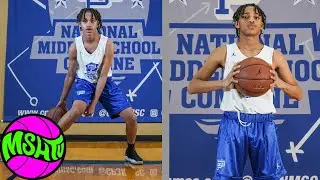 NEBRASKA HOOPER GOES OFF at CP3 Natonal Middle School Combine - D'Marius Shumaker