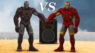 Iron man vs iron man || Dance battle in real life || HD