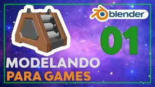 Modelando para Games (Parte-01) | Tutorial Blender