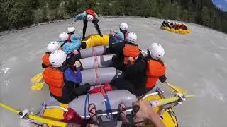 Sounds, Screams, Laughs and Splashes Rafting the Kicking Horse River