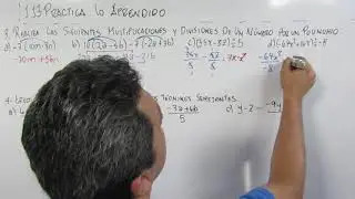 1.13 PRACTICA LO APRENDIDO 8º GRADO
