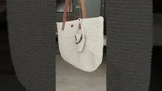 TOTE ÇANTA #crochet #kesfet #handmadeknitting #crochetknitting #knitting #crochetpatterns #