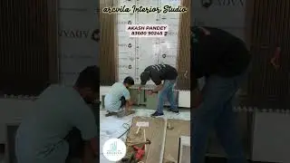 DAY 5 & 6 : Table Design Work. TV Unit Work in Progress ❤️ 