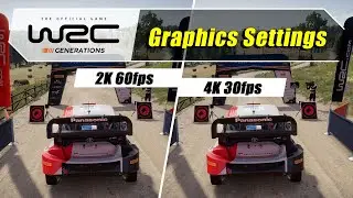 WRC Generations (PS5) - Graphics Settings (4K@60)