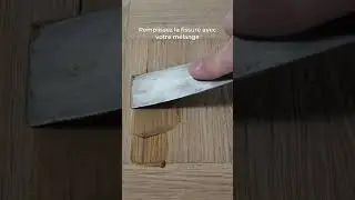 LIANFLOOR COMBLE TROUS ET FISSURES #parquet #bricolage #renovation #trous #fissures #bois