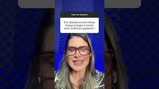 Refluxo da ardência na garganta !