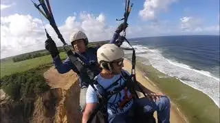 VOO DUPLO PARAPENTE COM CRISTIAN - FALESIAS JEQUIA DA PRAIA - 18072022