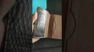 Обложка для паспорта из кожи питона