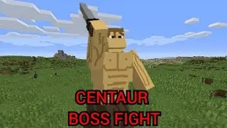 Minecraft Dread's Bosses: Centaur Boss Fight ( 1.19.2 Mod )