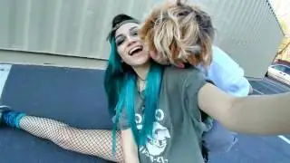 A date with Cameron at the park | Kylie The Jellyfish
