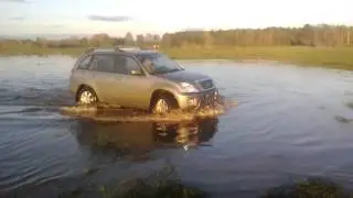чери тиго по воде