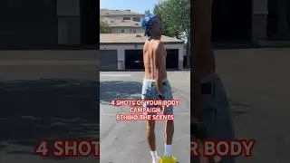 4 SHOTS OF YOUR BODY CAMPAIGN BEHIND SCENES 🦅💕👱🏽‍♀️😎