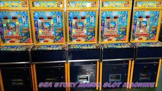 Sea Story mario slot machine 海物語 大燈皮卡丘 瑪莉
