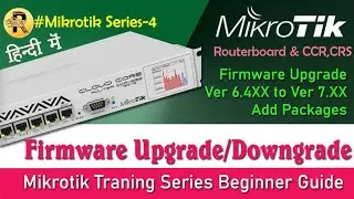 Mikrotik Firmware Upgrade ver 6.xx to 7.xx with package 