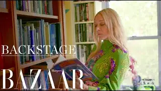 BACKSTAGE | Хлое Севиньи для Harper's Bazaar